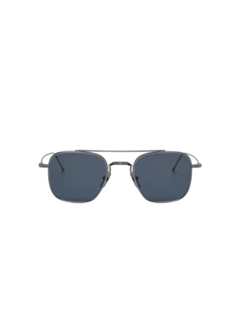 Thom Browne pilot-frame titanium sunglasses