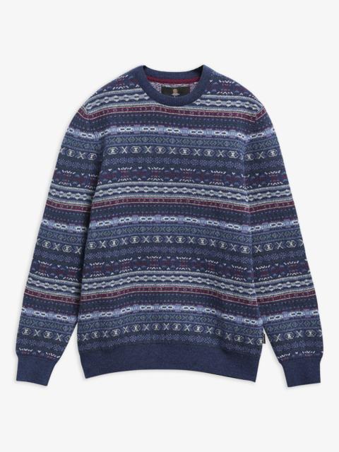 Barbour Dalehead Fair Isle Crew Neck Jumper