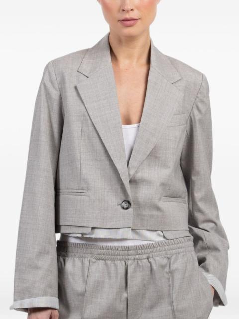 WE-AR4 cropped single-breasted jacket