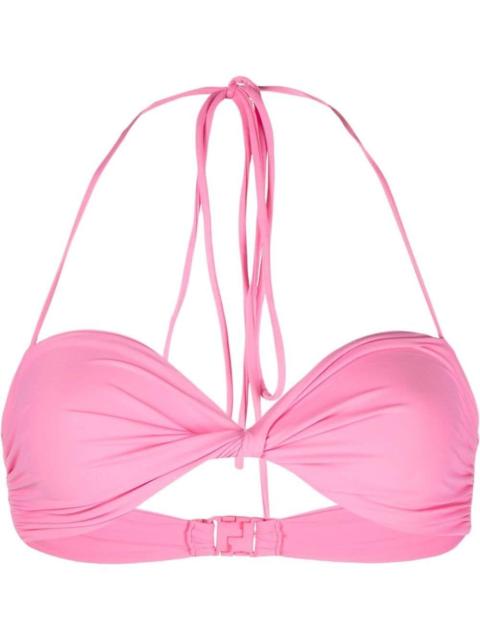 MAGDA BUTRYM ruched bikini top