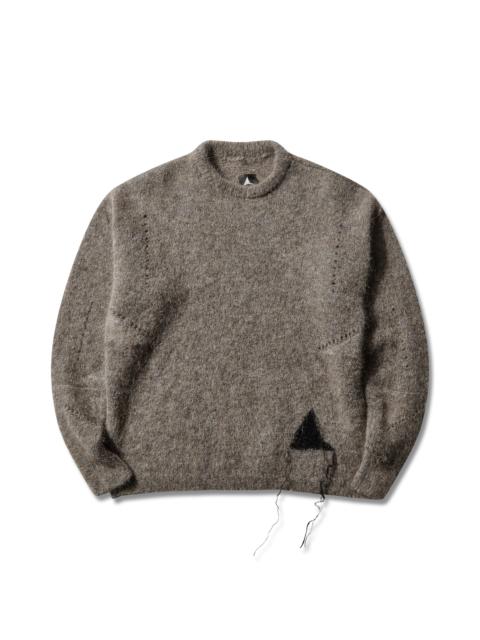 ROA Dropstitch Mohair Knit Crewneck
