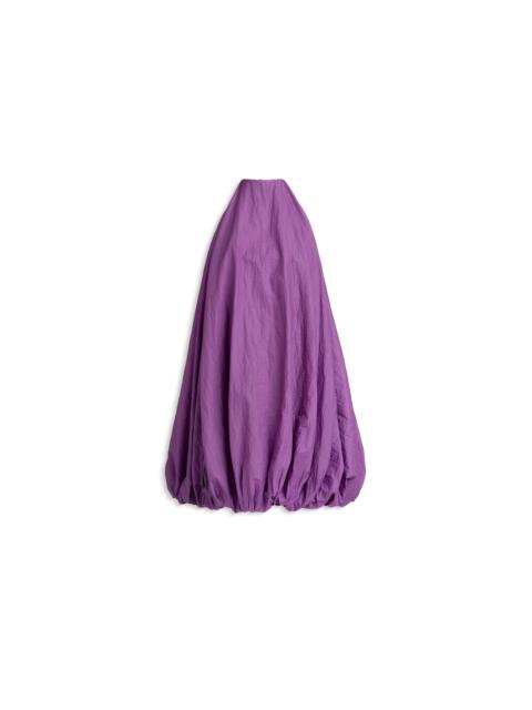 Alaïa BALLOON SOFT NYLON DRESS