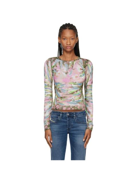 Diesel Multicolor T-Alia T-shirt