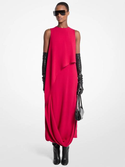 MICHAEL KORS COLLECTION Draped Georgette Dress