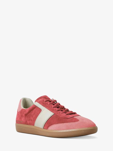 MICHAEL KORS Jovie Color-Block Suede Sneaker