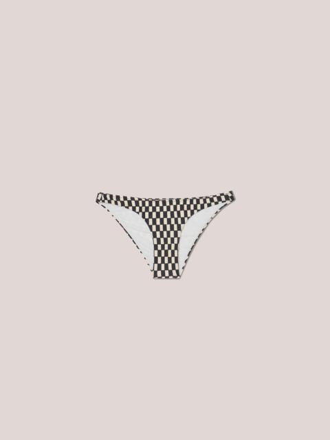 Nanushka ALBIN - Matte stretch bikini briefs - Creme&Black