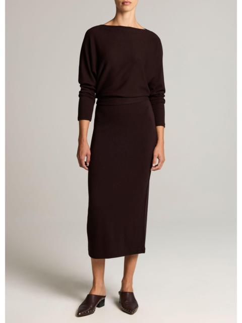 Vince Cozy Stretch-Jersey Midi Dress