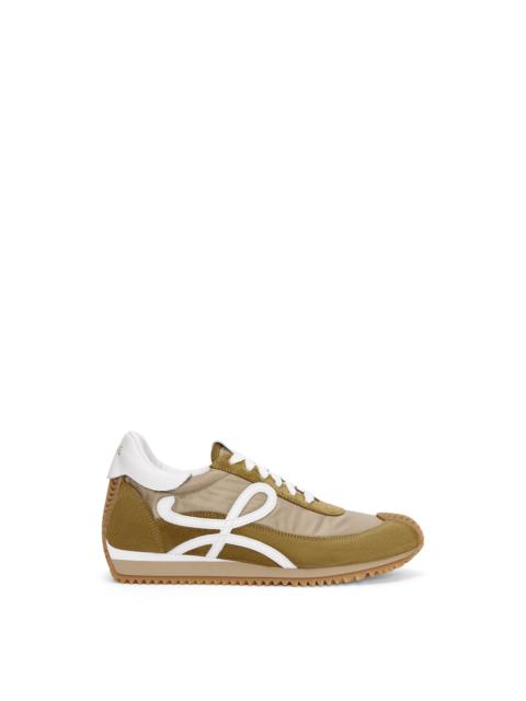 Loewe Flow Runner in nylon and suede