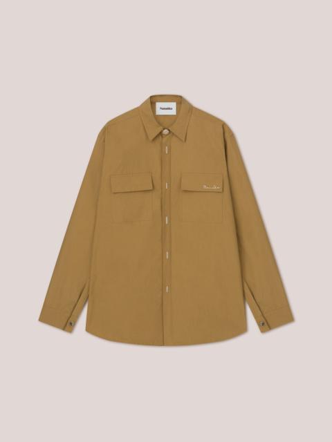 Nanushka JORN - Long sleeve hidden button - Prairie sand