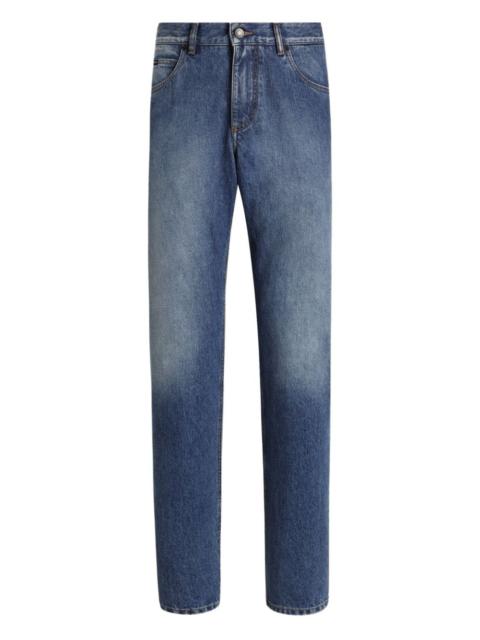 Dolce & Gabbana button-fastening jeans