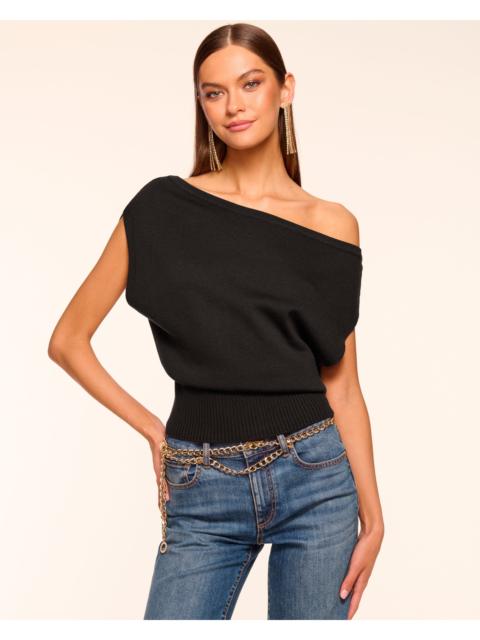 RAMY BROOK Chet Merino Off-The-Shoulder Sweater