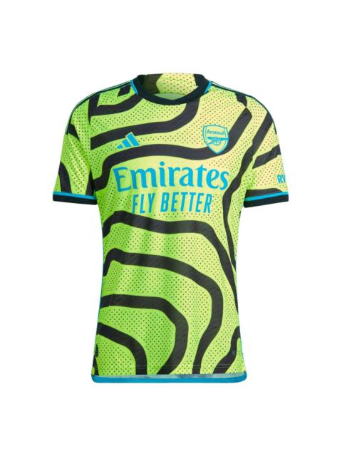 adidas adidas Arsenal 23/24 Away Authentic Jersey 'Yellow Black' HR6926