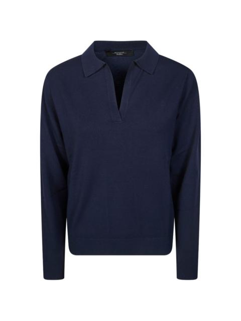 WEEKEND Max Mara polo V-neck top