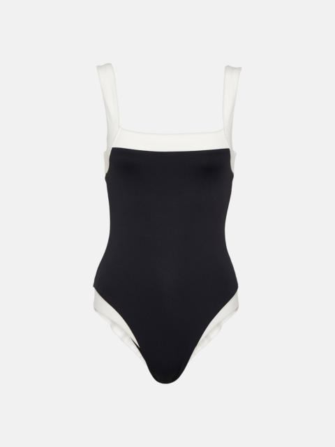 MARYSIA Bianco Maillot square neck swimsuit