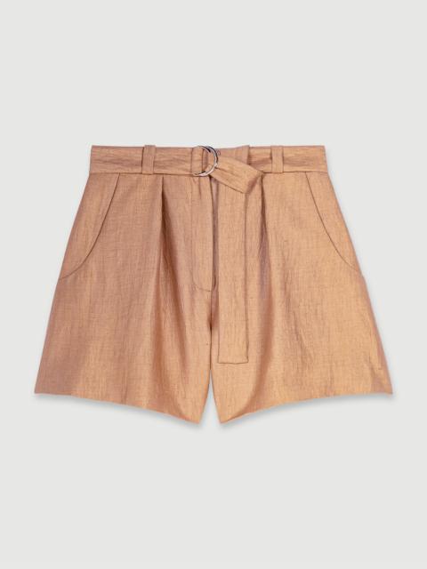 Linen shorts