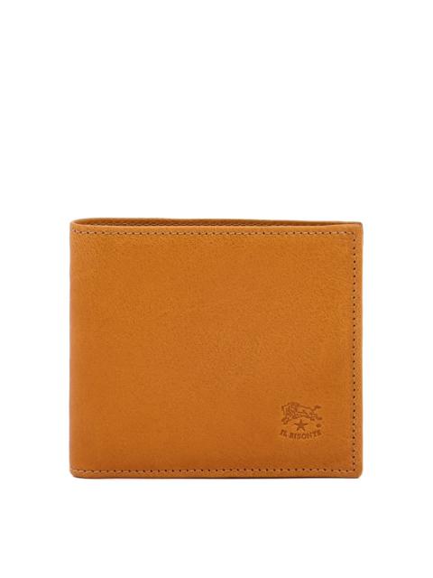 IL BISONTE Men's Bifold Wallet Natural