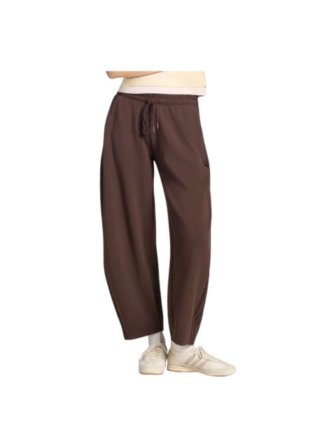 adidas (WMNS) adidas Barrel Leg Pants Asia Sizing 'Aurora Coffee' KY9266