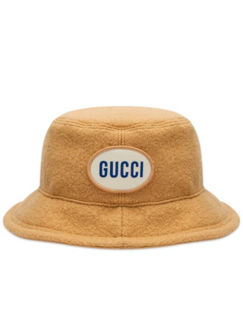 Gucci Patch Bucket Hat