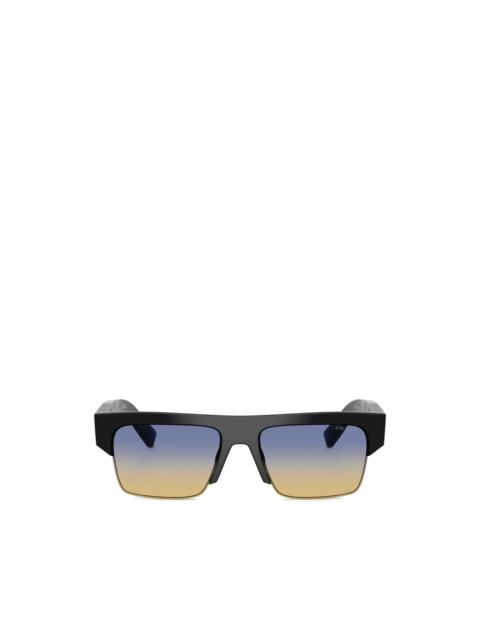 Prada square-frame gradient sunglasses