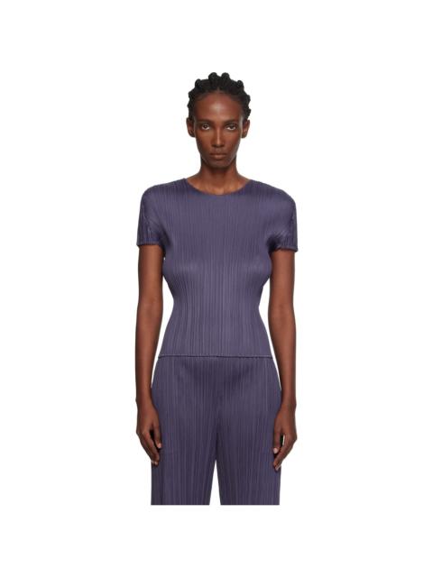 Pleats Please Issey Miyake Gray Monthly Colors July T-shirt