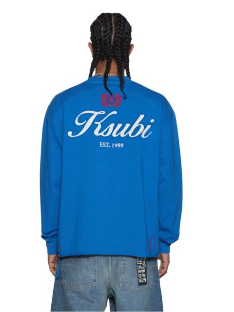 Ksubi KLASSE EKCESS LS TEE BOLT BLUE