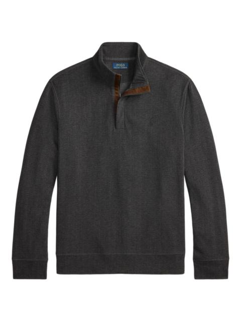 Polo Ralph Lauren herringbone half-zip sweatshirt
