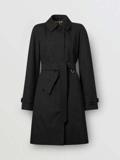 Burberry Cotton Gabardine Belted Swing Coat