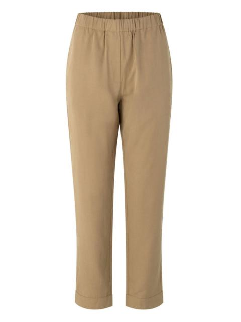SAMSØE SAMSØE Hoys elasticated-waist tapered trousers