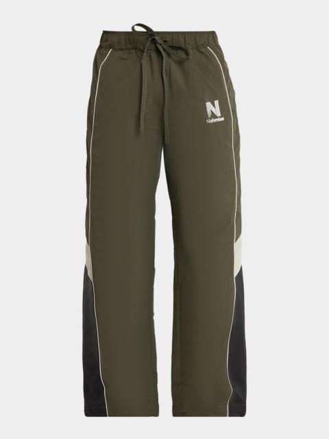 NAHMIAS Men's Colorblocked Warm-Up Pants
