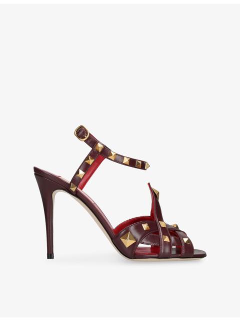 Valentino Studdy 100 Leather Heels