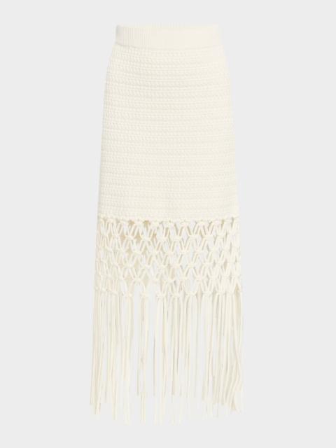Rails Sevilla Crochet Knit Skirt