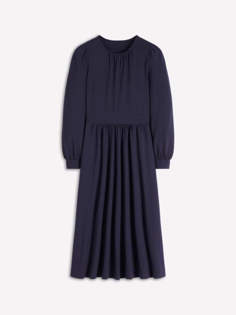BODEN Alexandra Jersey Midi Dress-Navy
