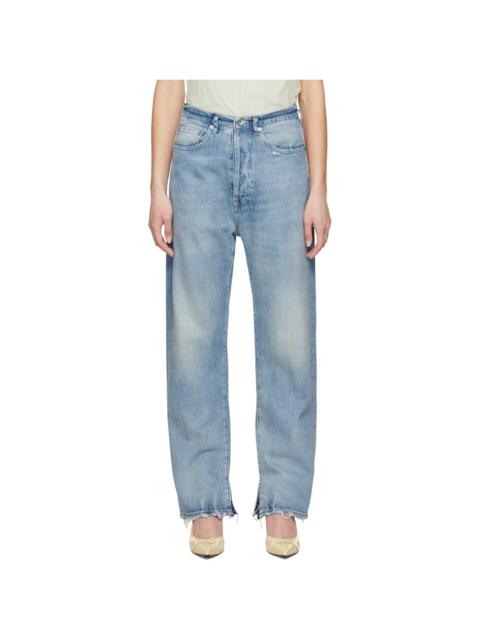 Blue 5 Pockets Jeans