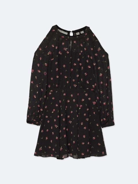 ALLSAINTS CHRISSY SPLIT-SLEEVE MINI DRESS