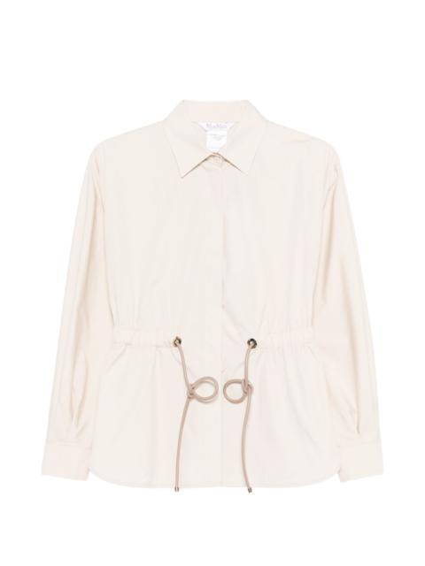 Max Mara drawstring-waist shirt