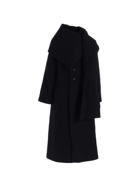 Yohji Yamamoto quilted button coat