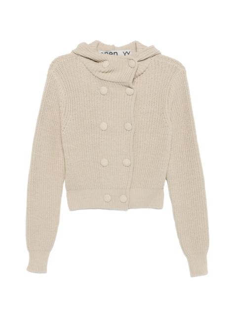 OPEN YY hooded cardigan