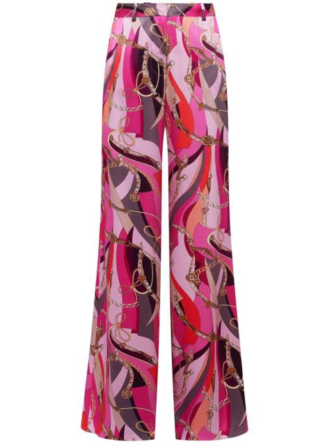 Pilar Pant - Pink Multi Buckle Swirl