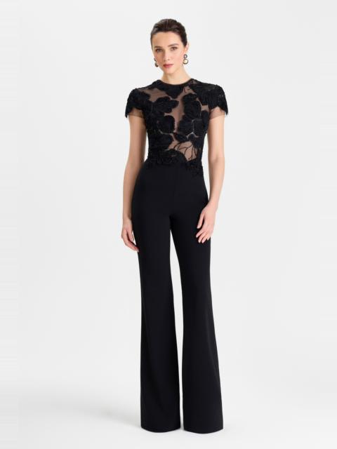 NADINE MERABI Sloane Black Jumpsuit