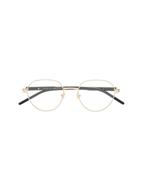 GUCCI GG1162O round-frame glasses