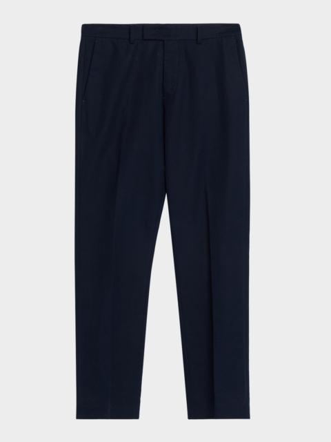 FERRAGAMO Men's Cotton and Cashmere Chino Pants