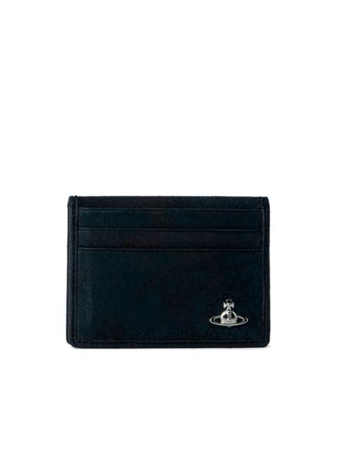 Vivienne Westwood logo leather cardholder