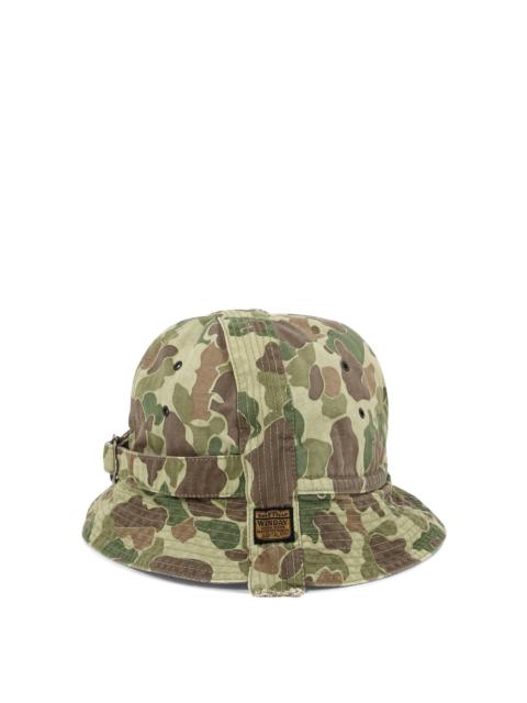 Camouflage Herringbone Hats Beige