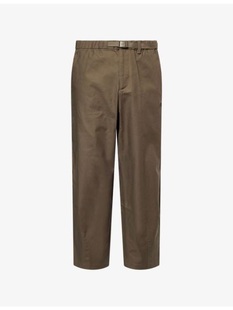 The North Face Belted Tapered-Leg Cotton Trousers