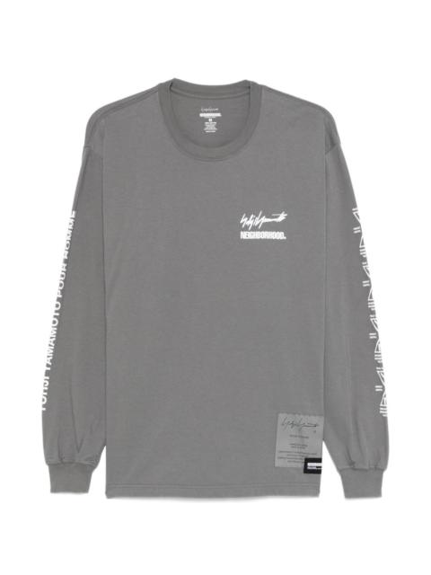 Yohji Yamamoto x Neighborhood long-sleeve T-shirt