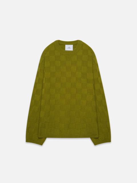 The Elder Statesman CULVER CHECK SWEATER