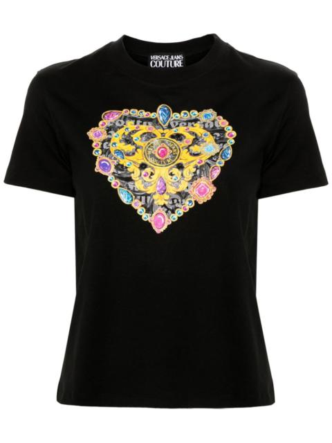 Versace Jeans Couture T-shirt Nero Donna