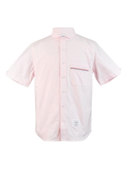 patch-pocket short-sleeve shirt