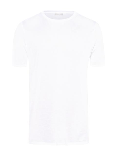 HANRO Cotton Sporty Crew Neck Cotton T-Shirt