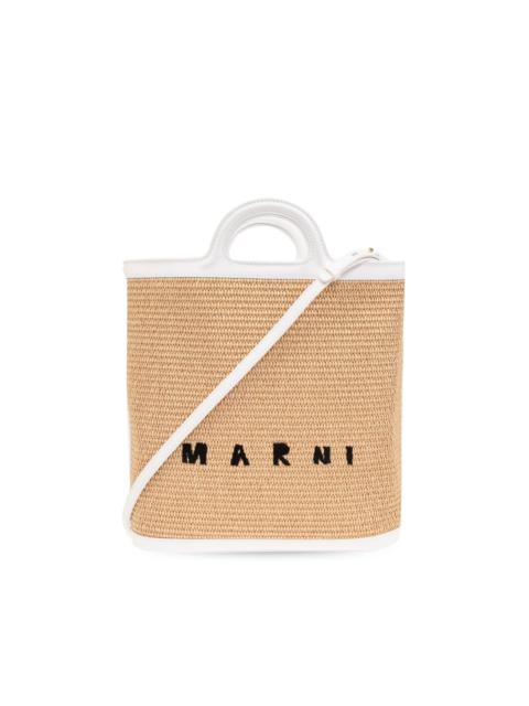 Marni Tropicalia logo-embroidered tote bag